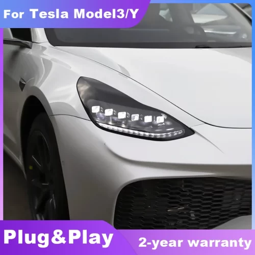 Ópticas faróis OCEAN Matrix para Tesla Model 3 / Y (2018-2022)
