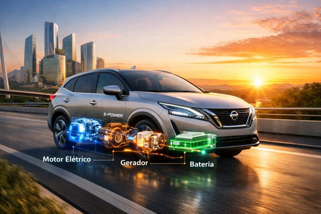 Nissan e‑Power: nova tecnologia com motor híbrido