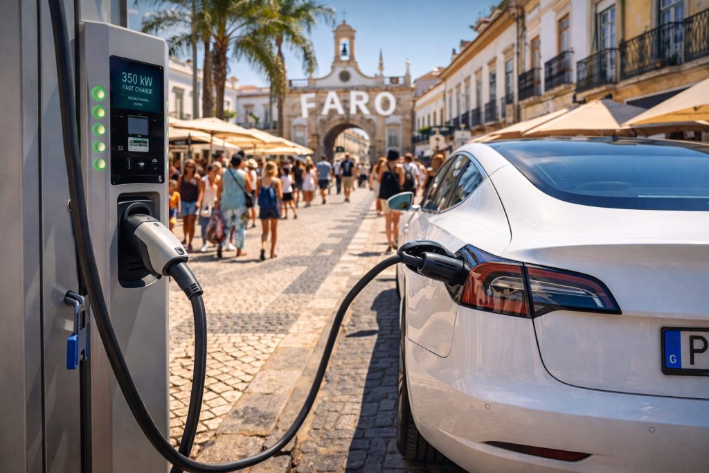 Viagem Porto Algarve com carro elétrico: guia completo para planear, carregar e viajar sem imprevistos