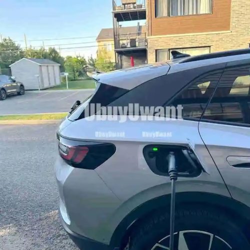 Aileron para Volkswagen ID.4 (2020–2023) - em Gloss Black