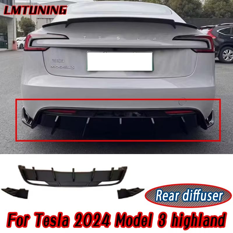 Difusor para Tesla Model 3 Highland 2024 (1)