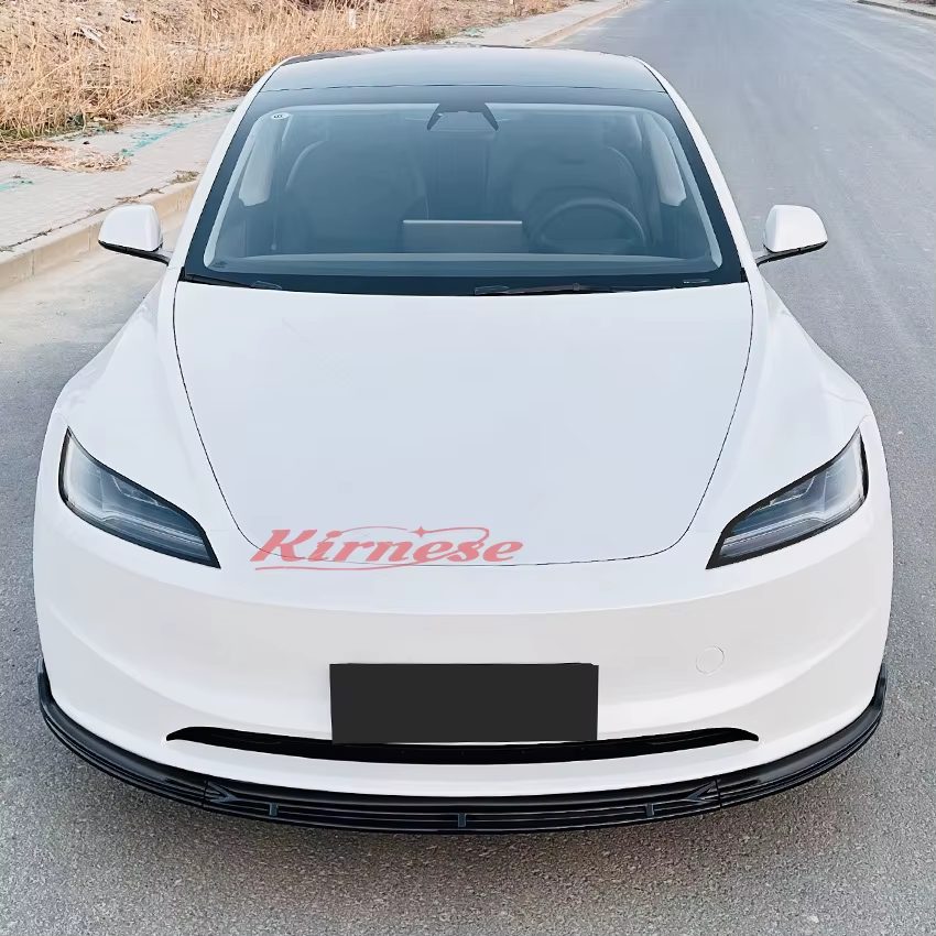 Lip Frontal em Fibra de Carbono para Tesla Model 3 (2024)
