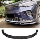 Lip frontal Volkswagen ID.4 (2021–2024) Front Splitter Spoiler Preto Body Kit