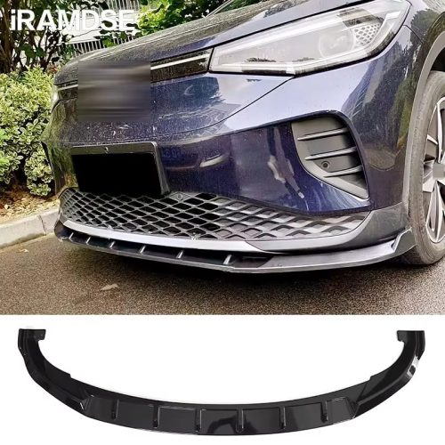 Lip frontal Volkswagen ID.4 (2021–2024) Front Splitter Spoiler Preto Body Kit