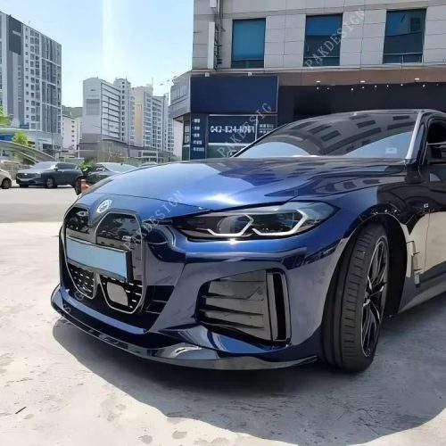 Spoiler frontal BMW Série 4 G24 G26 420i 430i i4 M50 Gran Coupé 2021–2023 Front Bumper Lip Diffuser