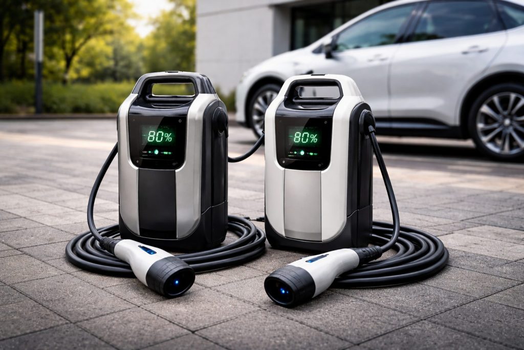 Afyeev, Feyree, e Teschev. Estes 3 carregadores baratos para carros elétricos do Aliexpress são bons para si?
