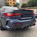 Aileron para BMW Série 4 i4 Gran Coupé G26 (2021-2023) ABS Glossy Black