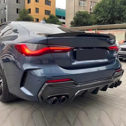 Aileron para BMW Série 4 i4 Gran Coupé G26 (2021-2023) ABS Glossy Black