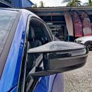 Capas de espelho retrovisor look M para BMW i4 G22 G23 G26 (2020-2025) - Glossy Black