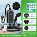 Imagem de um Carregador Portátil AFYEEV 3600W EV Type2 Type1 GBT – Wallbox Inteligente com ficha EU à venda numa loja online Aliexpress