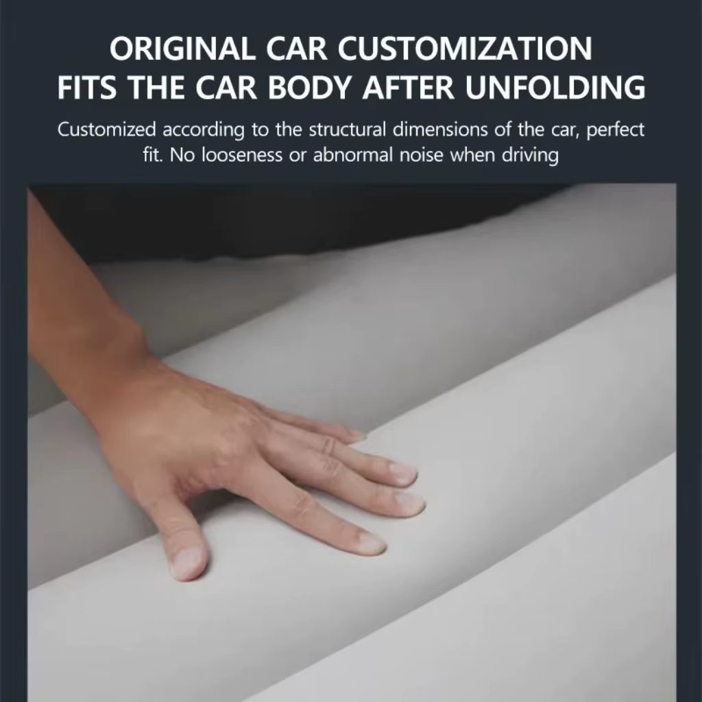 Colchão inflável dobrável para Tesla Model Y (2021-2026) – Conforto premium para viagens e campismo