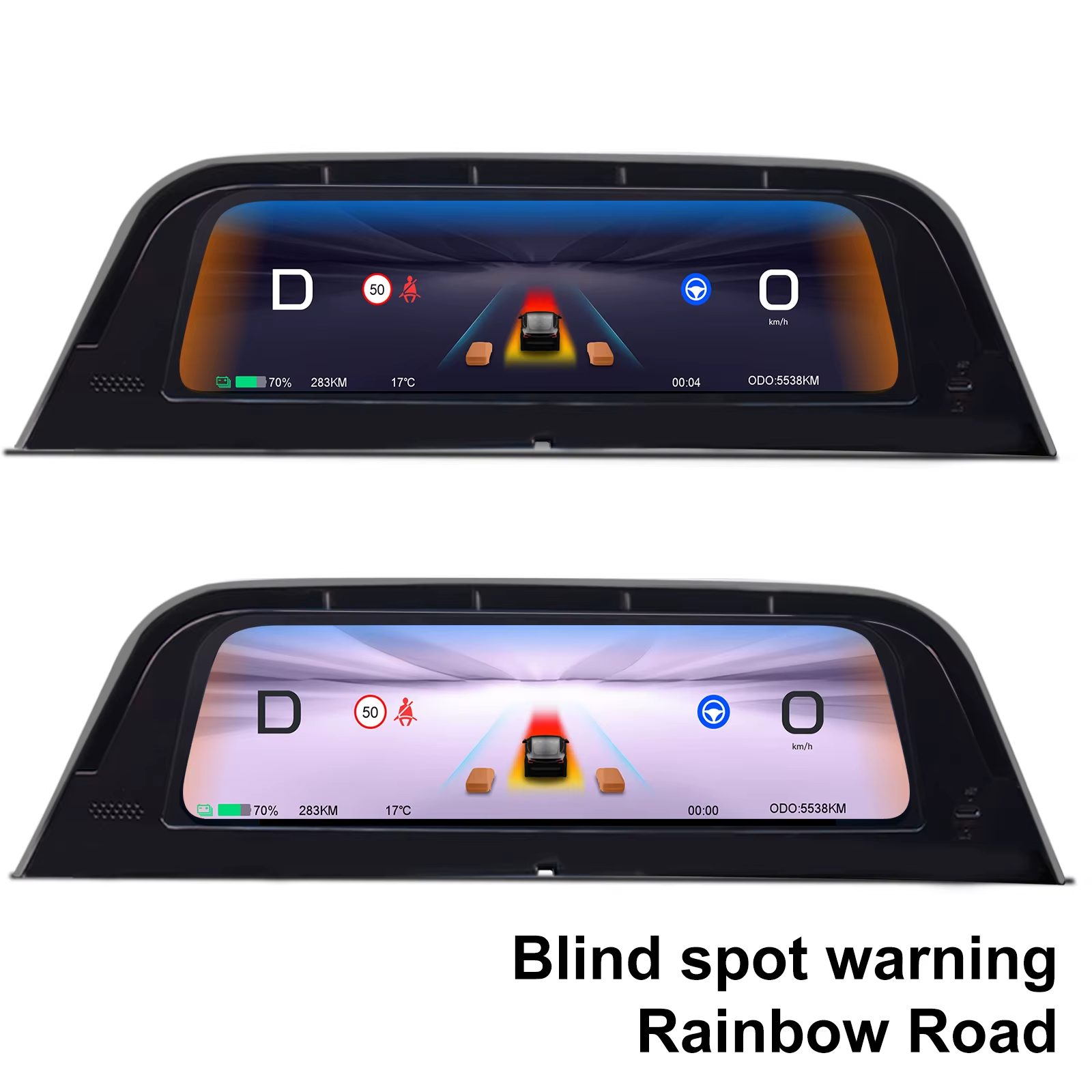 HUD Display 9.6” para Tesla Model 3 Highland & Tesla Model Y Juniper – CarPlay