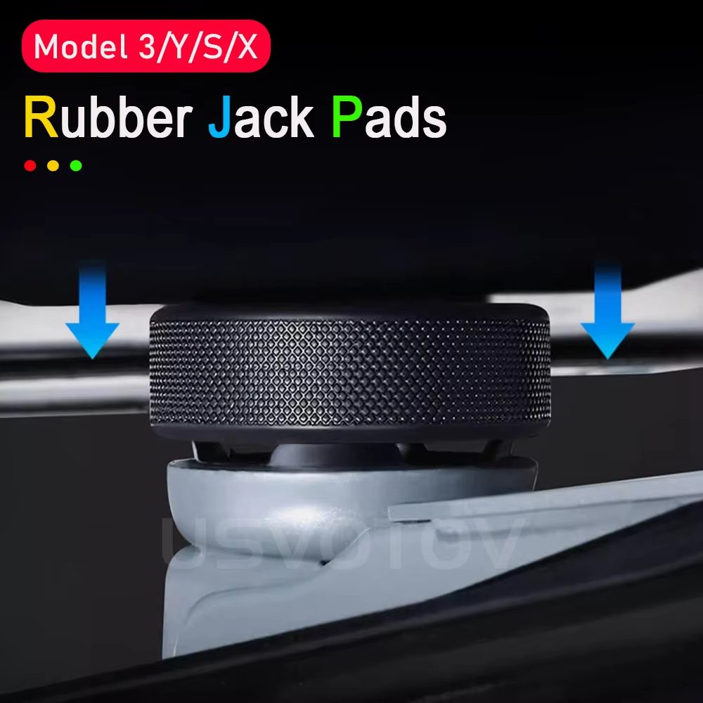 Jack Pad Kit para Tesla Model 3 S X Y Juniper (2024-2026) – Proteção borracha Premium para Elevação e Emergências