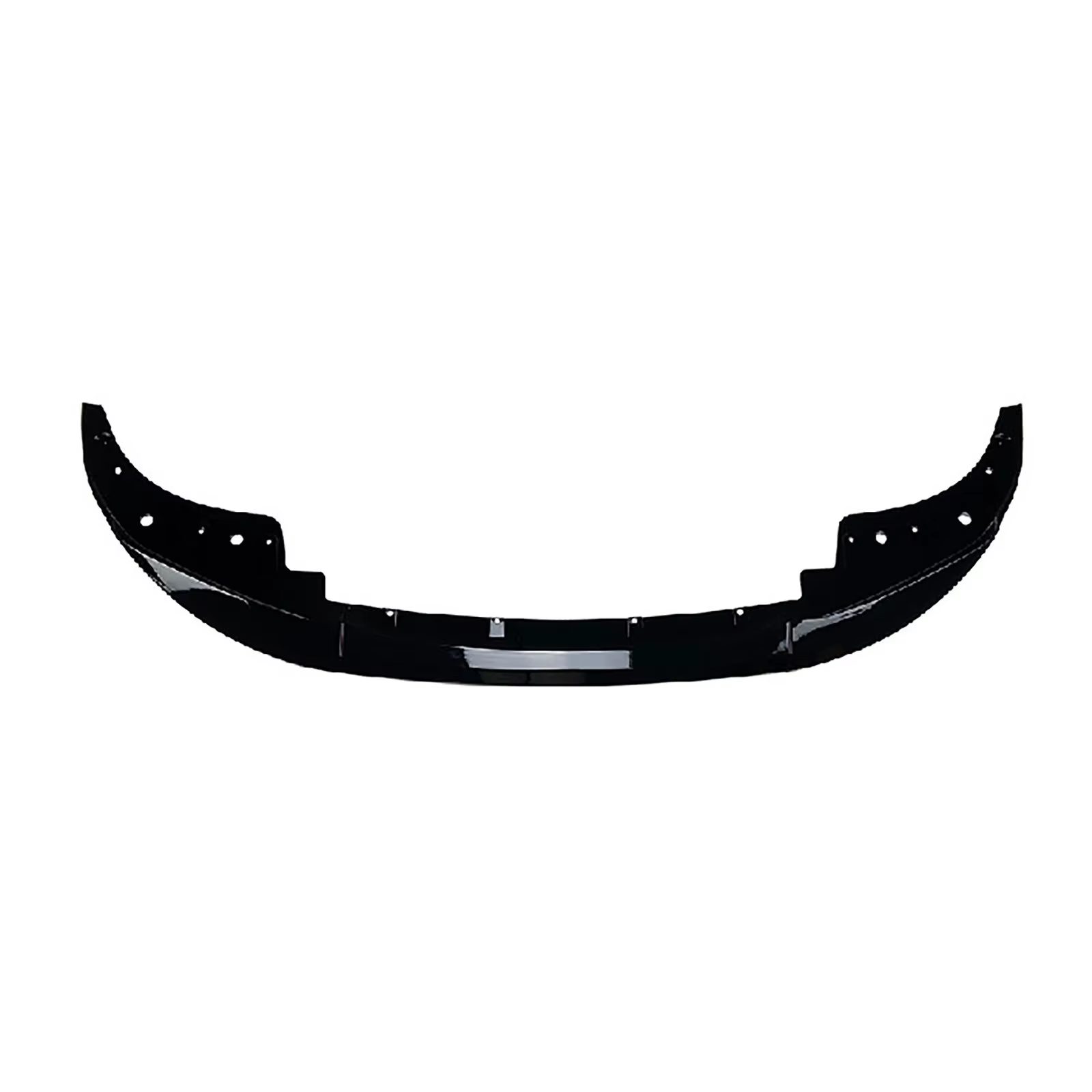 Peça tuning Lip frontal look M-Performance para BMW Série 4 i4 G22 G23 G26 (2020-2024), aplicado num BMW branco, de forma a apresentar este produto aplicado no automóvel para efeito ilustrativo para quem procura comprar este produto.