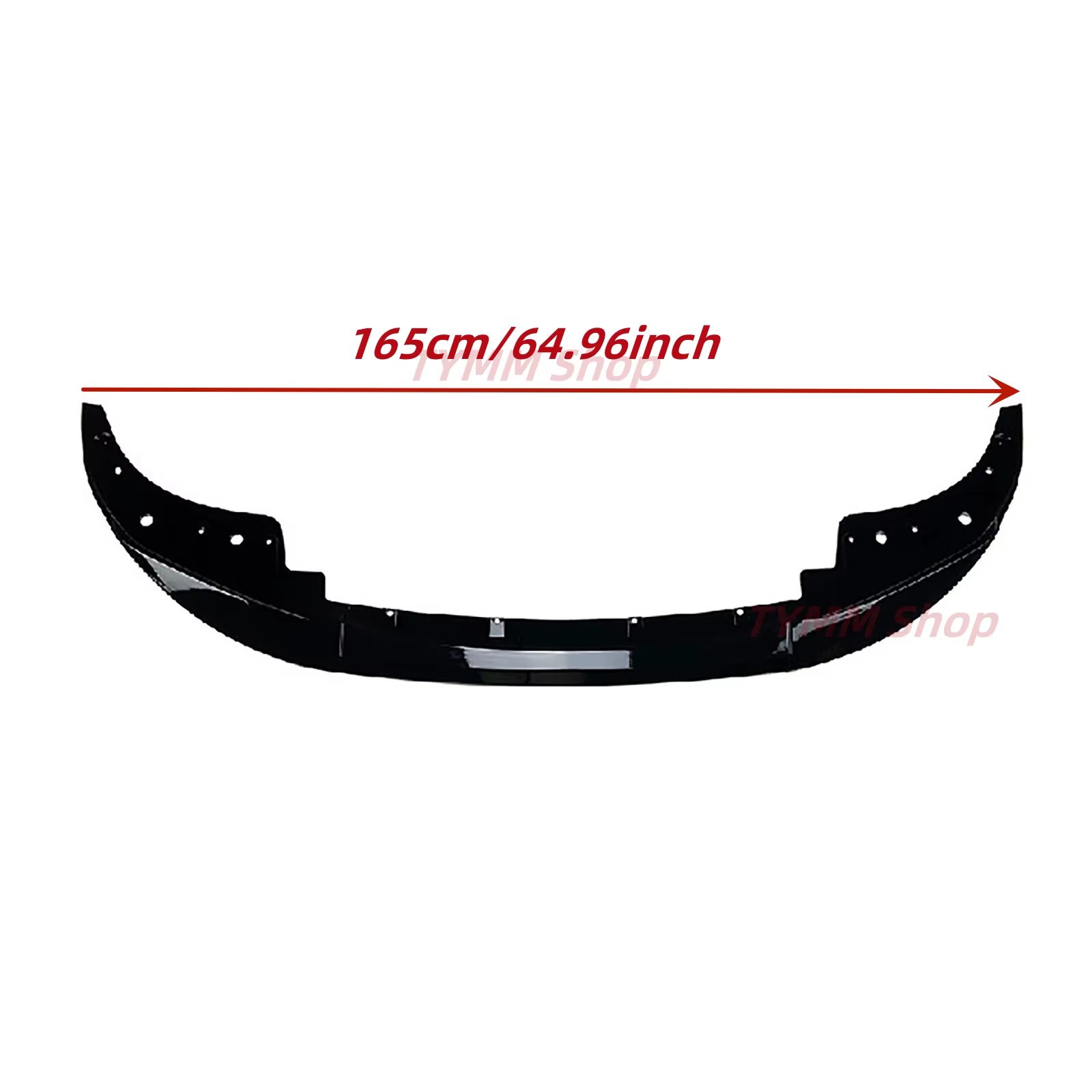 Peça tuning Lip frontal look M-Performance para BMW Série 4 i4 G22 G23 G26 (2020-2024), aplicado num BMW branco, de forma a apresentar este produto aplicado no automóvel para efeito ilustrativo para quem procura comprar este produto.