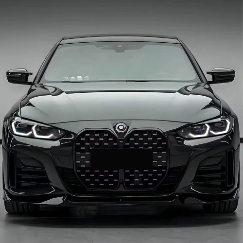 Lip frontal para BMW Série 4 i4 G24 G26 420i 430i i4 M50 M Sport 2021–2024 ABS Front Splitter Body Kit