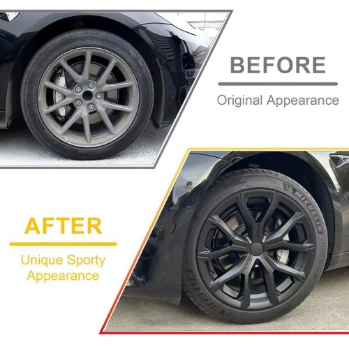 Pack 4 tampas para rodas Tesla Model 3 (2018-2023) Full Cover ABS Performance