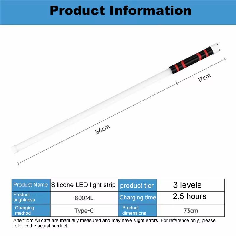Lanterna LED Flexível Recarregável USB – Iluminação Premium para Oficina, Garagem e Camping