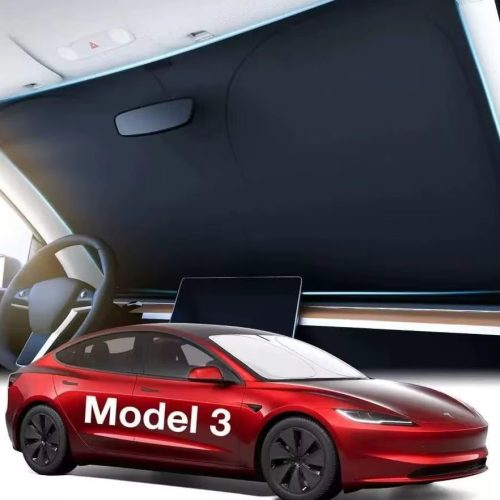 Para-sol parabrisas Tesla Model 3 Highland Model Y Juniper – Proteção Térmica Premium