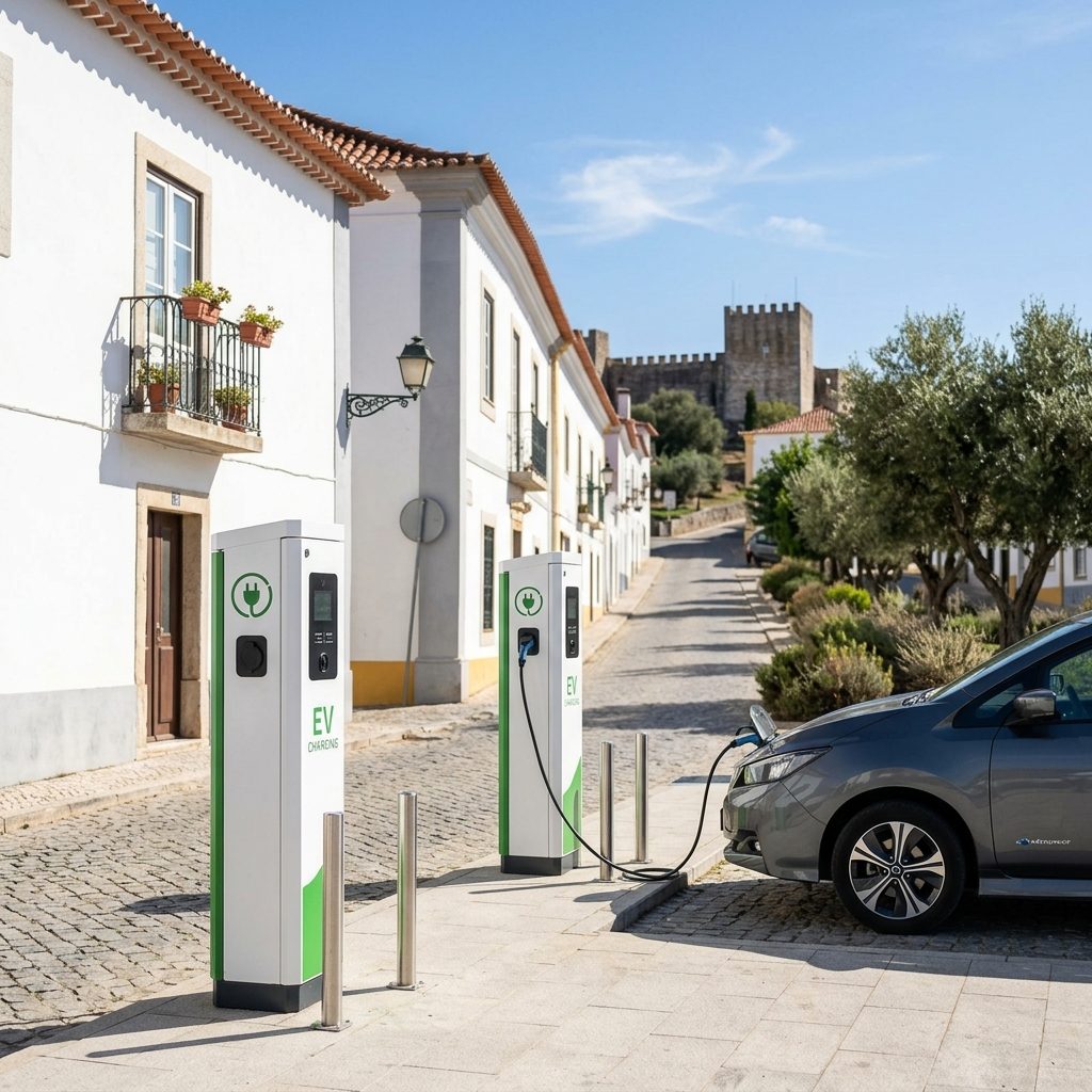 6 pontos de carregamento ultrarrápido em Abrantes até 400 kWh