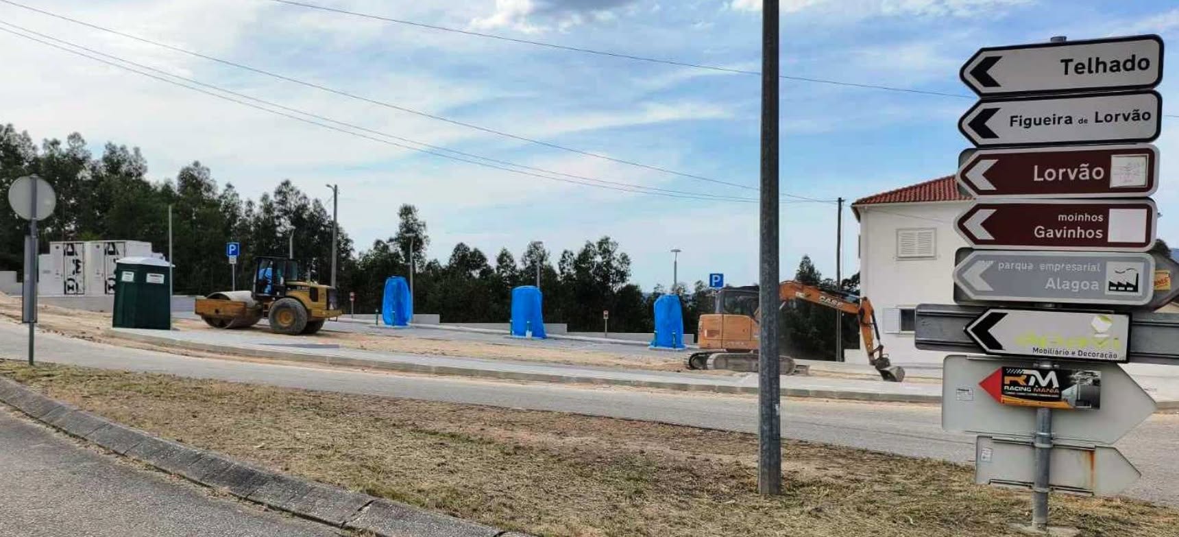 Novos carregadores elétricos em Sazes do Lorvão