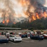 Superchargers Tesla gratuitos em Espanha e França devido aos incêndios