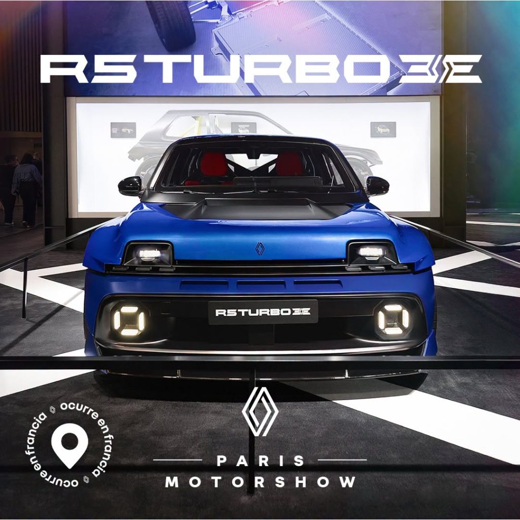 Novo Renault 5 Turbo 3E apresentado no Paris Motor Show 2026
