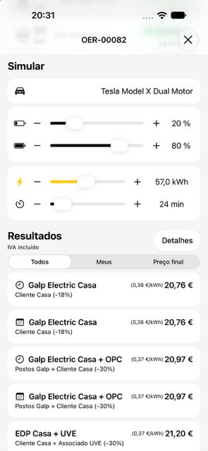 Carregar: app de carros elétricos supera 15 mil downloads