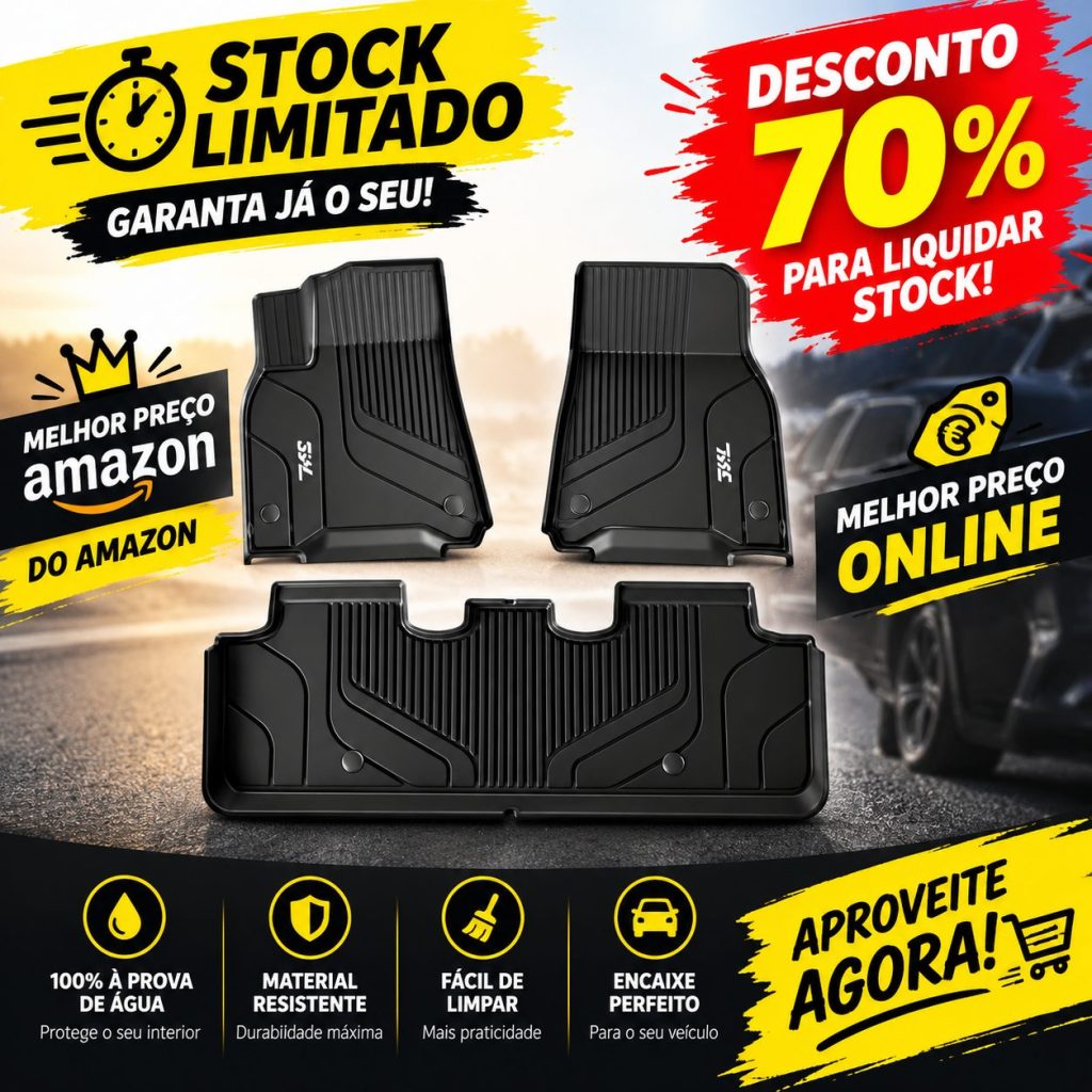 Tapetes em borracha para Tesla